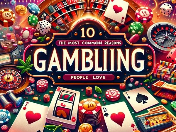 Mười lý do phổ biến nhất khiến mọi người thích cờ bạc