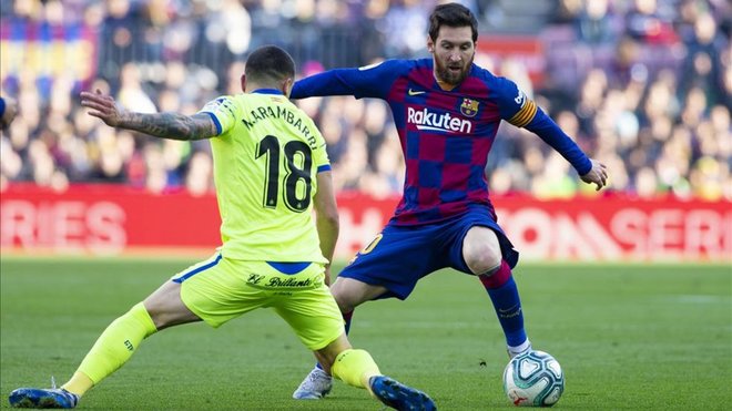 Messi bị Getafe cản phá với số lần phạm lỗi kỷ lục châu Âu