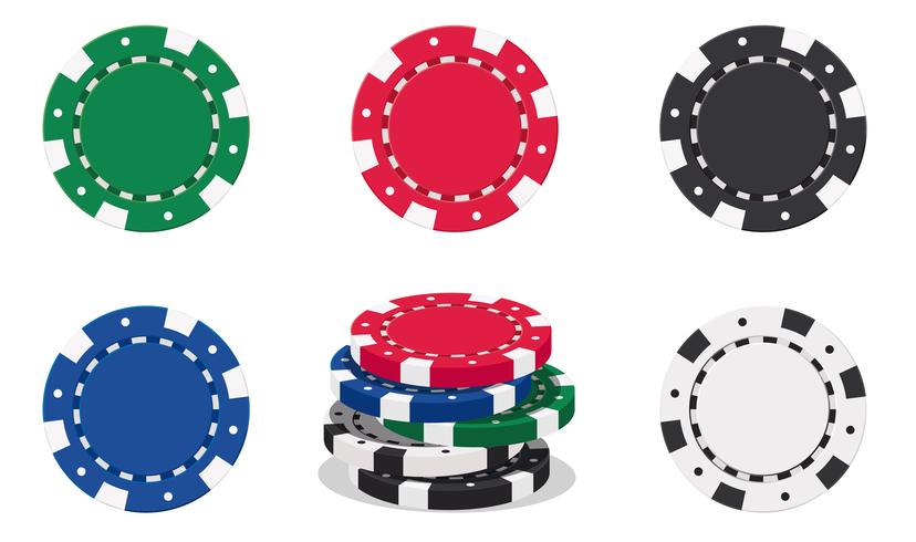 Poker Chip Vectorafbeeldingen, iconen en afbeeldingen gratis te downloaden